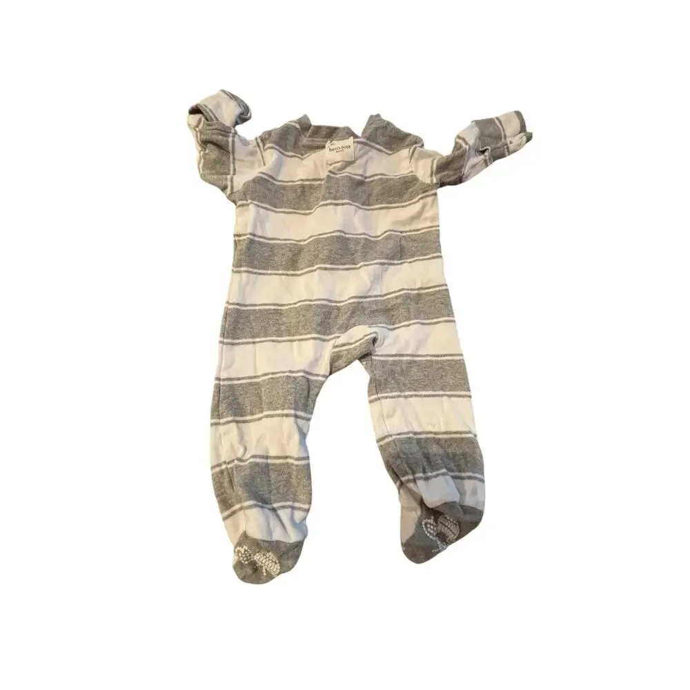 Adorable Burt's Bees Organic Cotton Baby Sleeper - 0-3 Months